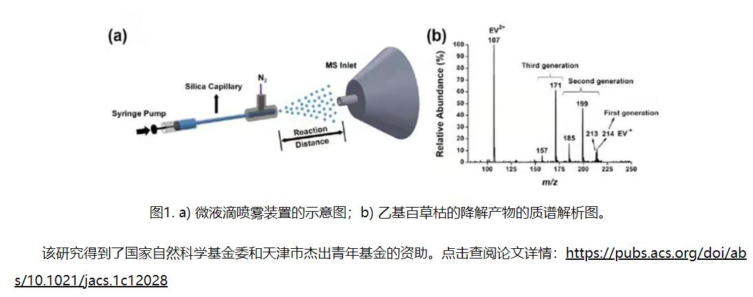 南开团队揭示百草枯在小水滴中可实现自发超快降解