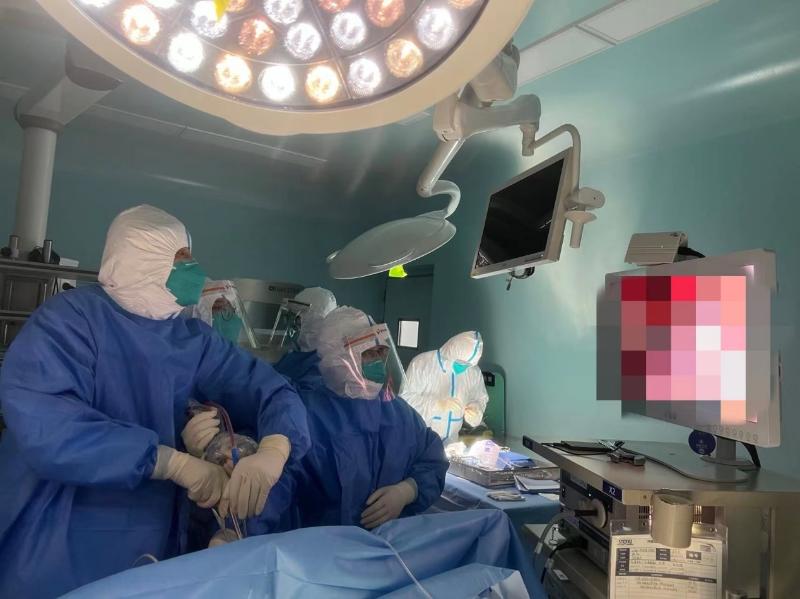 上海交大附属仁济医院完成首例非气管插管保留自主呼吸的胸腔镜气管肿瘤手术