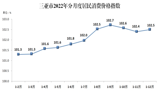 2022年三亚市国民经济和社会发展统计公报