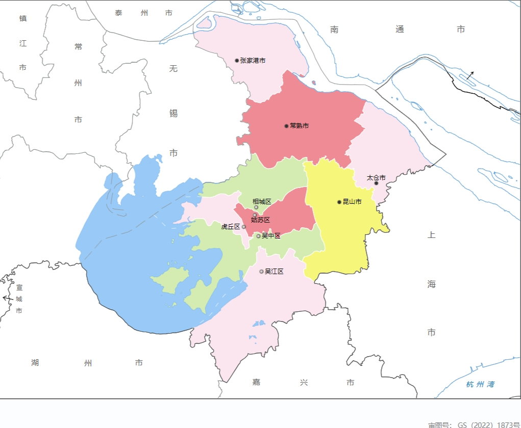 苏州市各地人口、面积、地区生产总值/人均GDP排名
