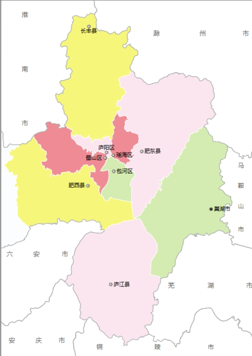 合肥市各地人口、面积、地区生产总值/人均GDP排名