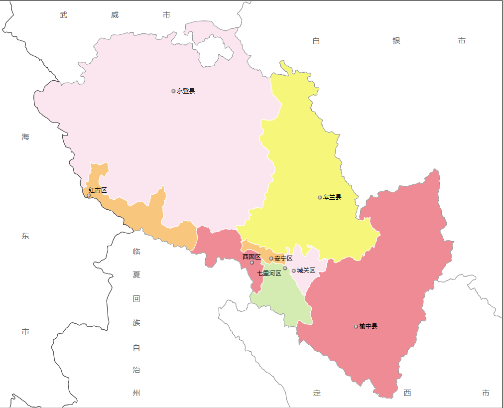 兰州市各地人口、面积、地区生产总值/人均GDP排名