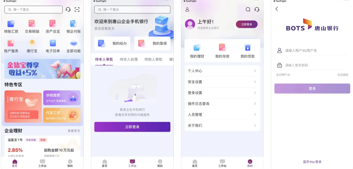 唐行企业银行APP下载安装使用功能