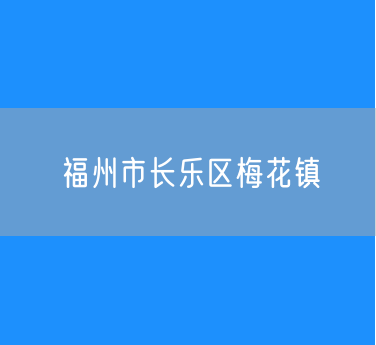 福州市长乐区梅花镇行政区划查询