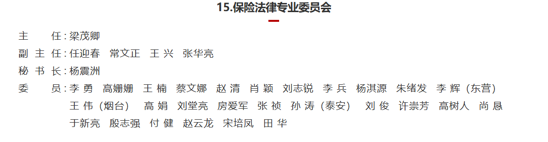 山东省保险法律专业律师