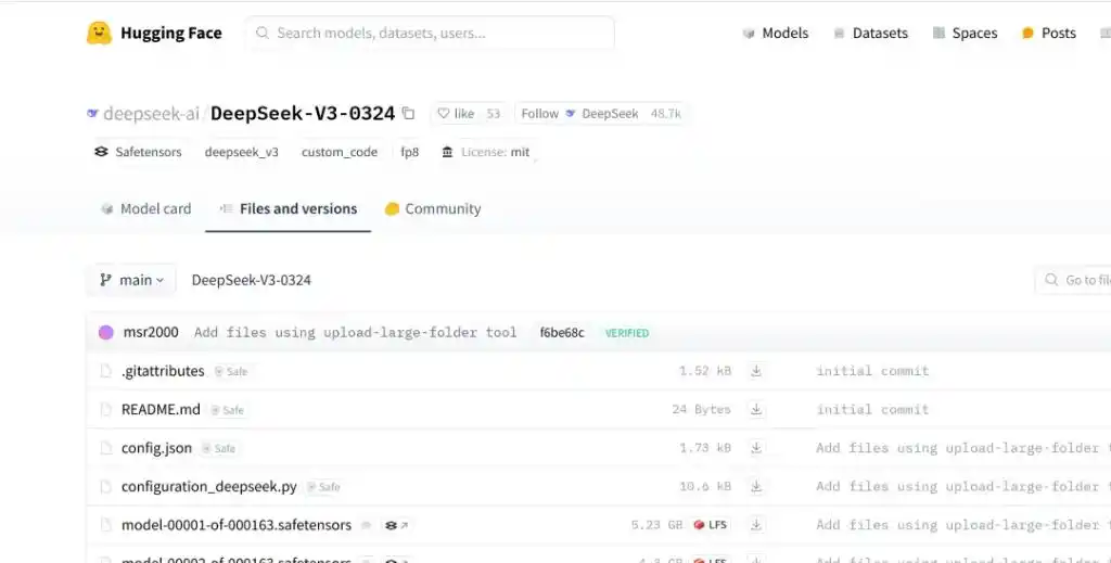 DeepSeek发布V3模型更新 提升编程能力